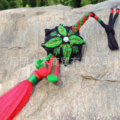 云南民族手工布艺 汽车饰品 车挂 包挂 四季平安图片,云南民族手工布艺 汽车饰品 车挂 包挂 四季平安图片大全,昆明大本商贸-